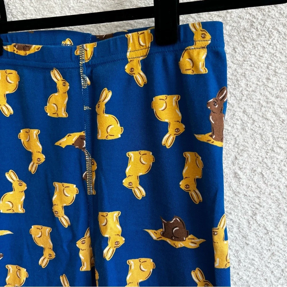 Hanna Andersson Girls Easter Choco Bunny Pajamas‎ Bottoms Shorts Size 14
